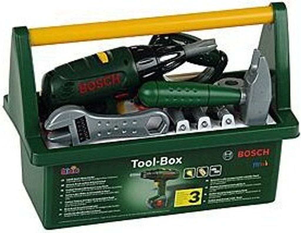 Bosch Schraubenzieher und Werkzeugkasten