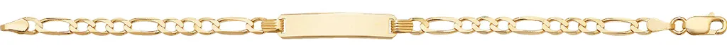 Bracelet en Or 375/1000 pour Fille - Bijou 15cm Haute Résistance