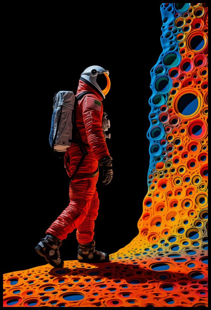 Plakat 67,5x100cm Entdecker neuer Welten