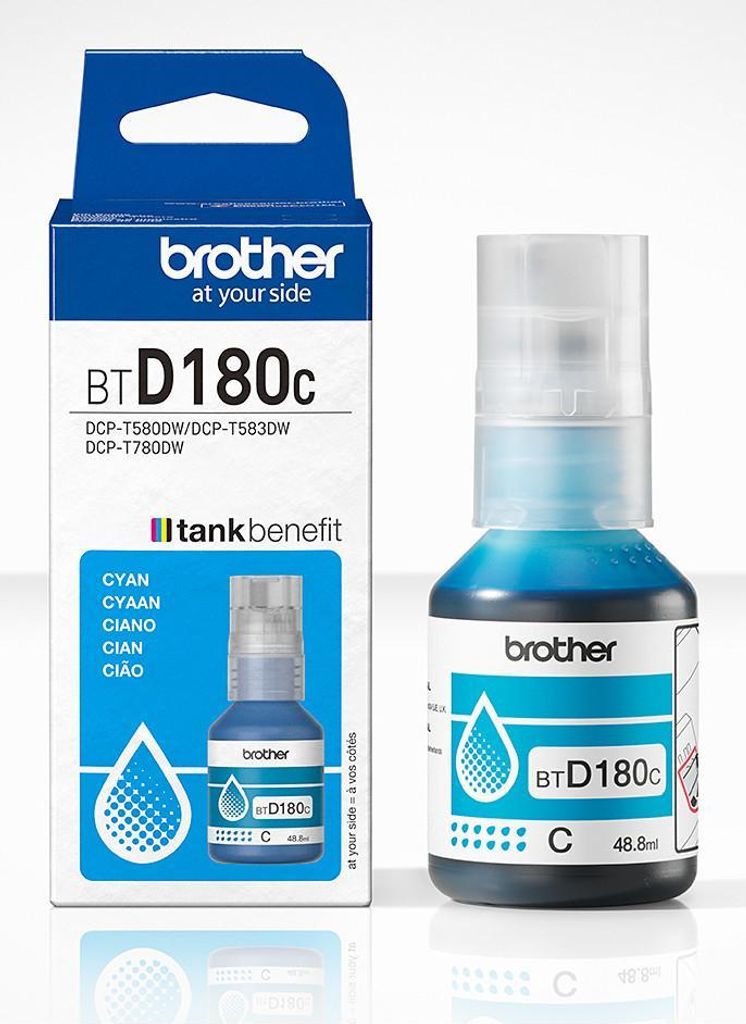 Brother BTD180C, Original, Cyan, Brother, DCP-T580DW, Produktbild 