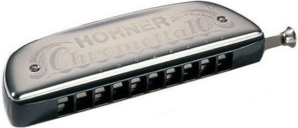 Hohner Chrometta Mundharmonika