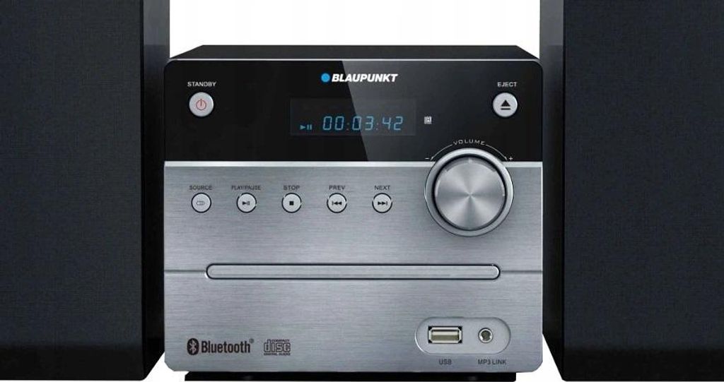 Sistema HiFi Blaupunkt MS12BT Lettore CD Bluetooth USB MP3 Immagine del prodotto 