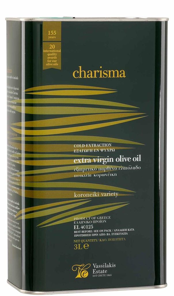VASSILAKIS ESTATE 08037 - Charisma Natives Olivenöl Extra Produktbild 