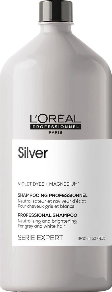 Loreal Serie Expert Silver Shampoo 1500ml (ohne Dosierpumpe)