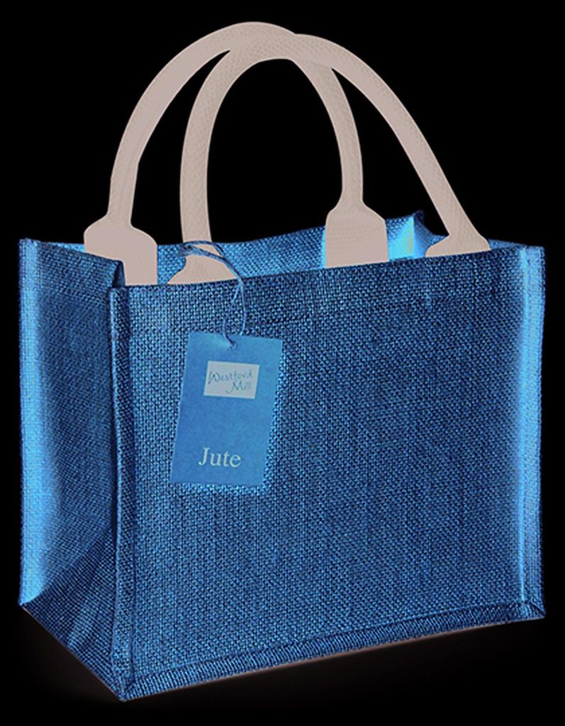 Westford Mill W412 | Mini borsa regalo in iuta 26 x 22 x 14 Immagine del prodotto 