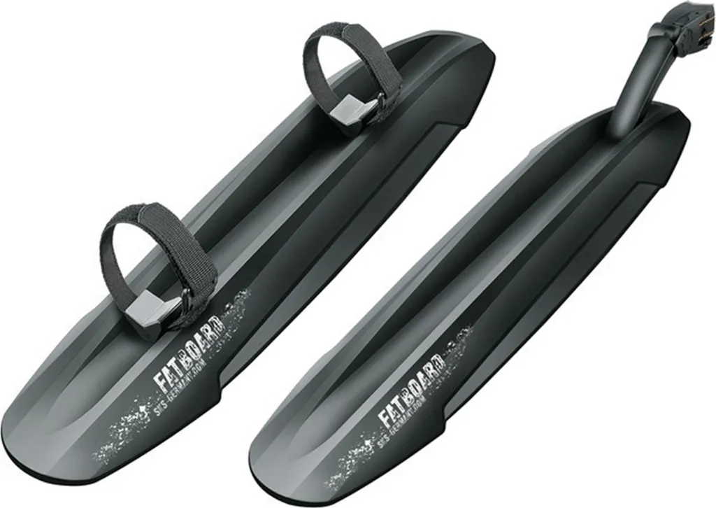 Garde-boue Large 141mm SKS Fat Board Kit Noir Haute Protection 29"