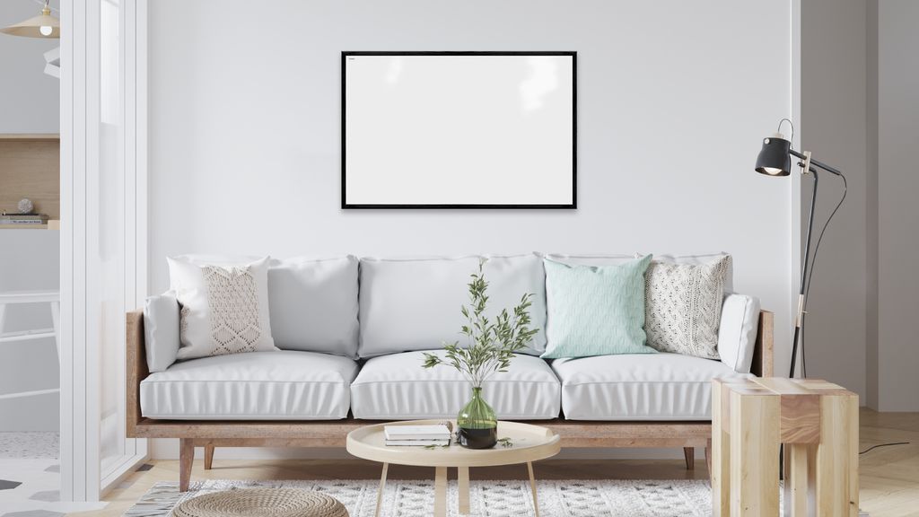Tablica suchościeralna magnetyczna biała 90x60cm rama Zdjęcie produktu 
