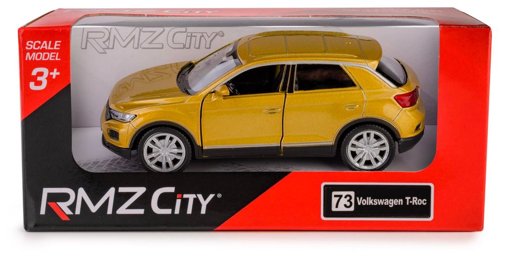 RMZ City Volkswagen T-ROC dorato in scala 1:36 Immagine del prodotto 