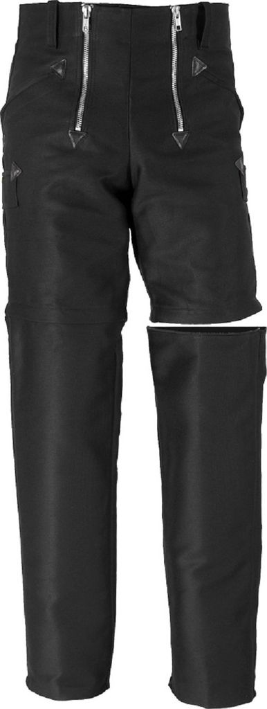JOB Zwei in Ein Zunfthose + Zunftshort aus Doppel-Pilot schwarz