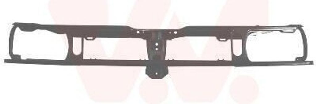 VAN WEZEL 5823668 Schlossträger Frontmaske für VW Polo Coupe (86C, 80) Vorne Frontverkleidung