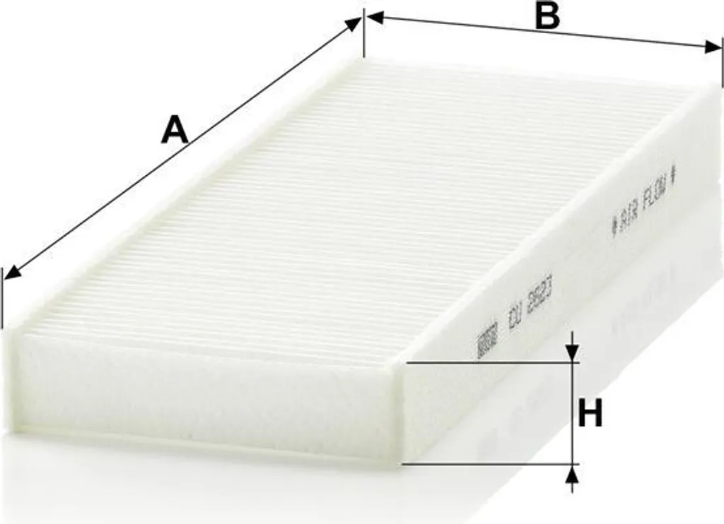 Filtre habitacle MANN-FILTER CU 2623 : fini la buée et les mauvaises odeurs