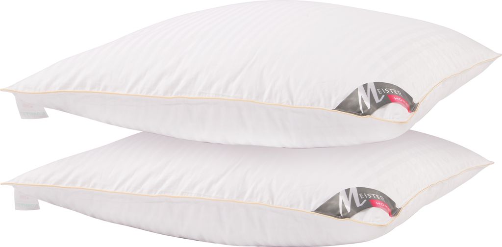 Meisterhome 2er Set - Daunen Kopfkissen Daunen Federn Produktbild