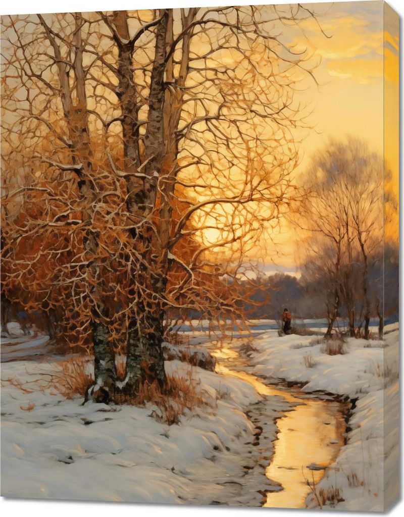 Bild 70x90cm Morgengrauen