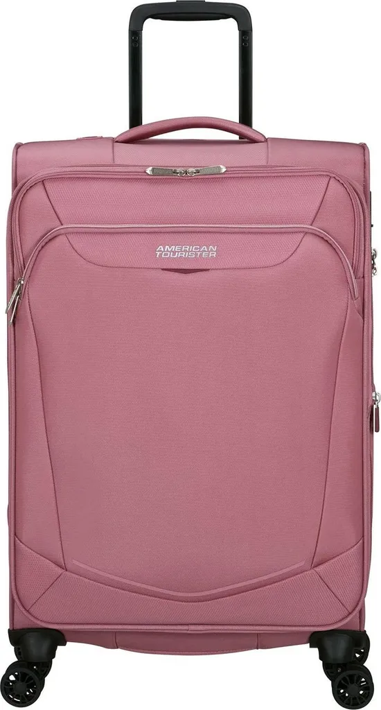 Valise Summerride 69cm extensible avec serrure TSA Lilas Pink robuste
