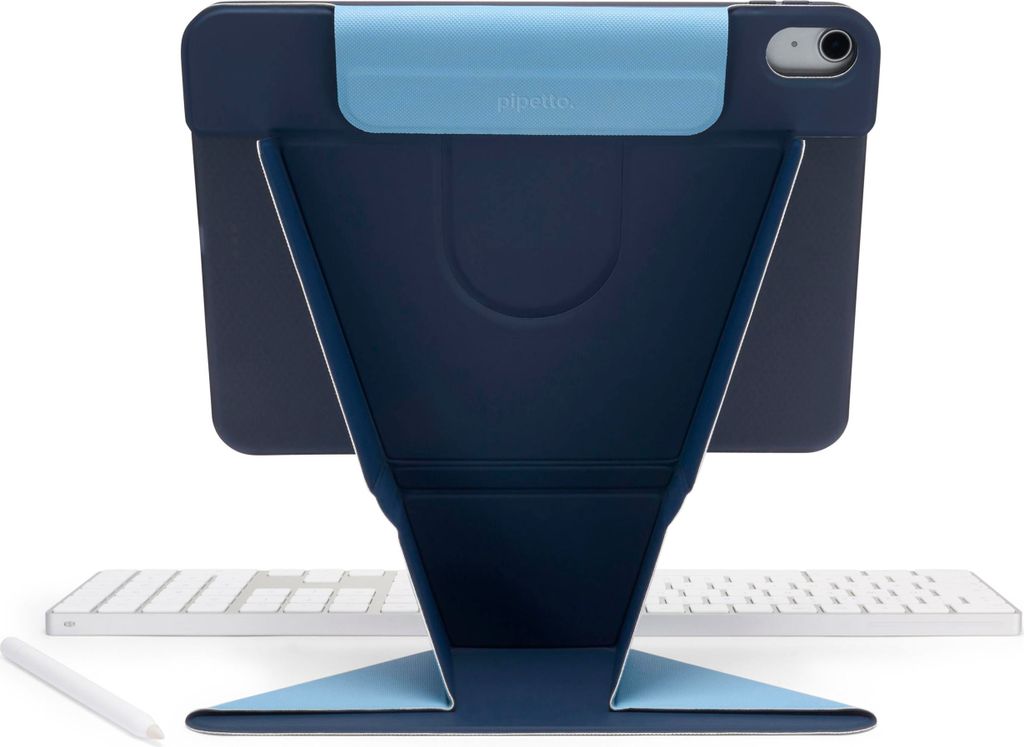 Pipetto Origami No6 Stand Case Dunkelblau iPad 10.9" (2022)