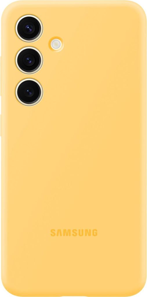 Samsung Silicone Cover Galaxy S24 - yellow Produktbild 