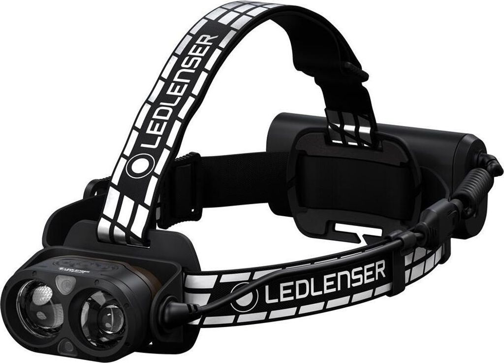 LED LENSER Stirnlampe 4000lm 330m 1Li-Ion IP68 schwenkbar 95G sw LED LENSER H19R SIGNATUR