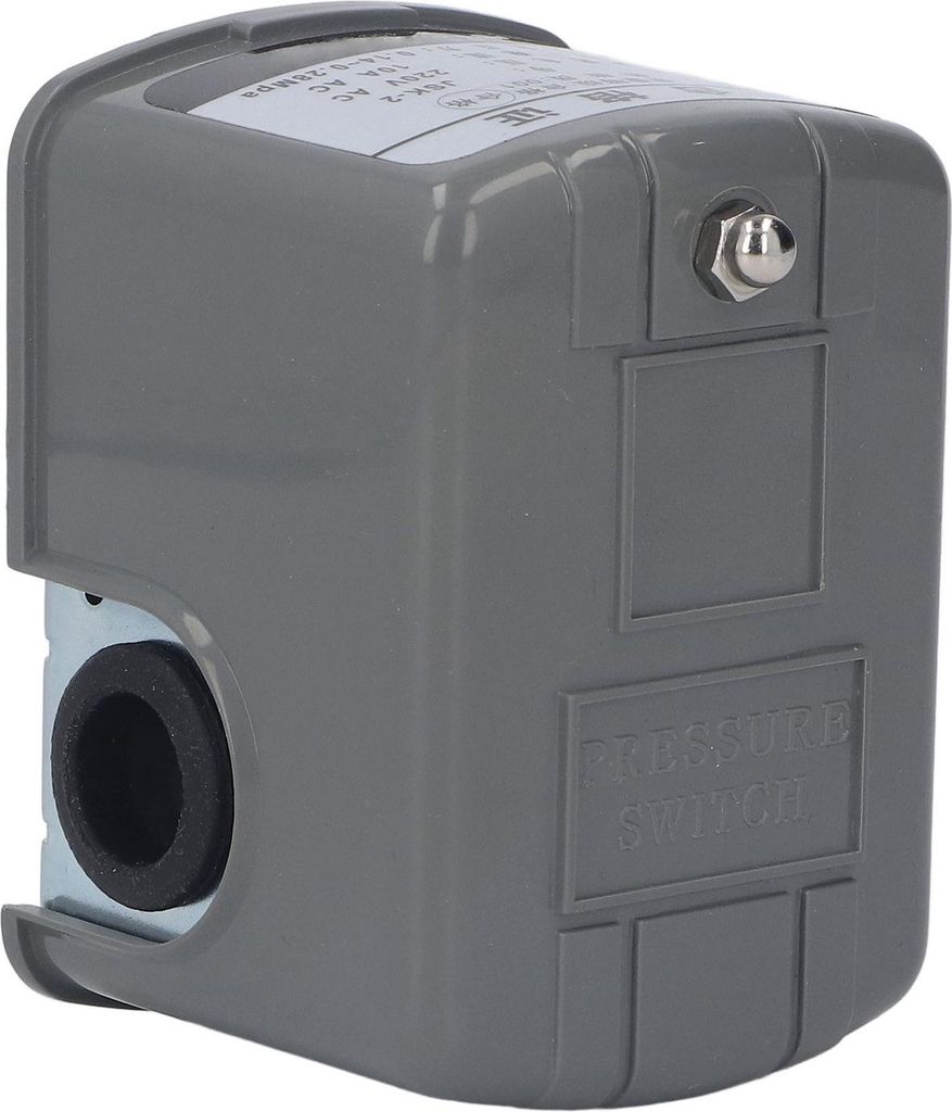Druckschalter für Brunnenpumpe, einstellbare Wassersteuerung, 3/8-Zoll-NPT-Innengewinde, 220 V AC