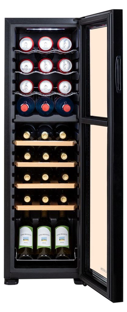 Klarstein Bovella 27 Duo+ vinotéka, 2 zóny, 74l, 27 lahví Obrázek produktu 