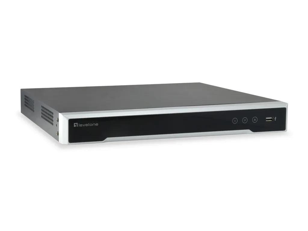 LevelOne NVR-0508 Enregistreur Vidéo Réseau 8 Canaux PoE H.265 NVR