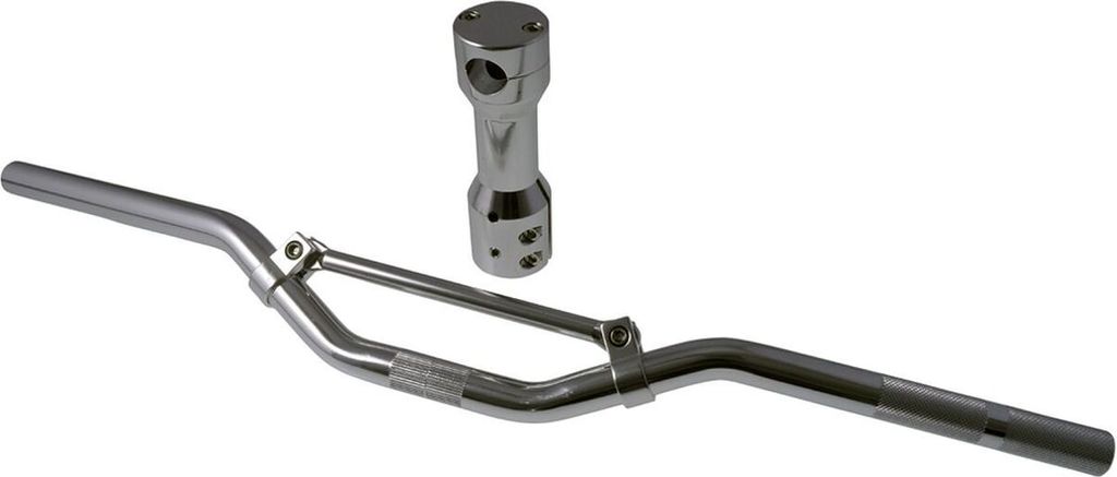 Downhill Lenker mit Aufnahme Alu für Yamaha BWs, MBK Booster Tuning Roller Mofa