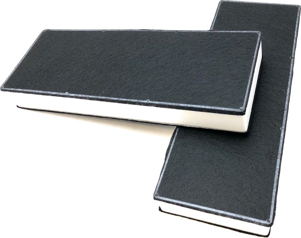 2 Kohlefilter passend für Abzugshaube BORA BAKFS Basic BHU BIU BFIU