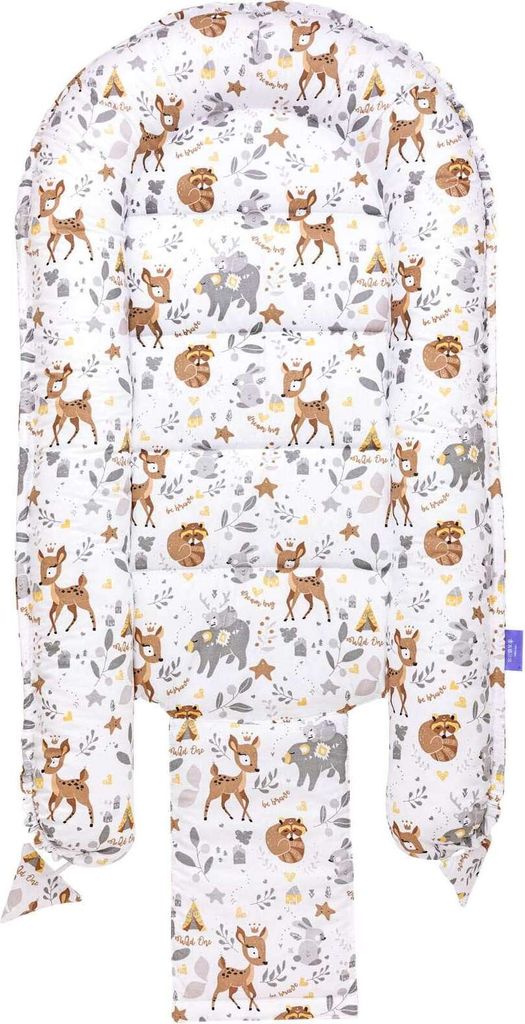 JUKKI® BabyNestchen XXL 120x65cm bis zu 18 Monaten 2seitig Produktbild 3