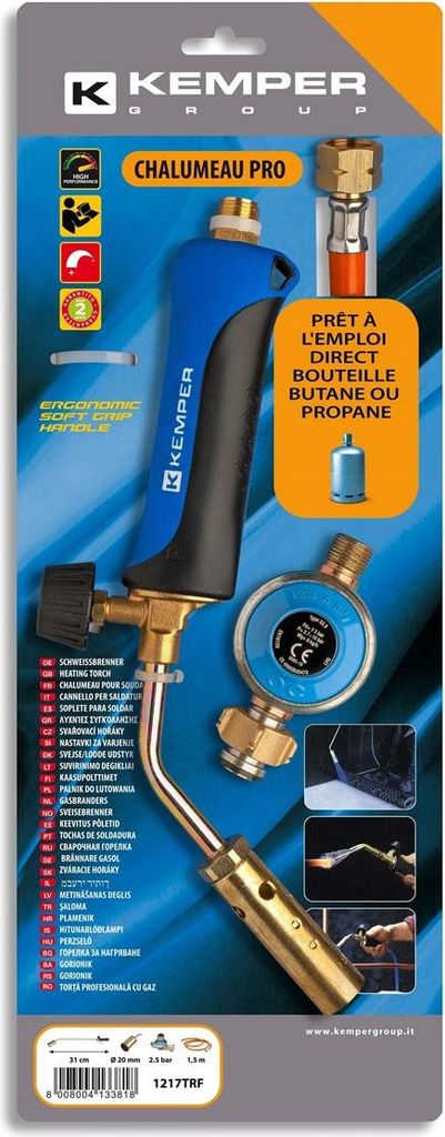 Chalumeau Pro Butan und Propan - Kemper