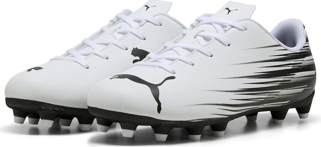 Puma Fussballschuhe ATTACANTO II FG/AG JR Kinder Teenager Outdoor 108496 weiss, Schuhgröße:38.5 EU