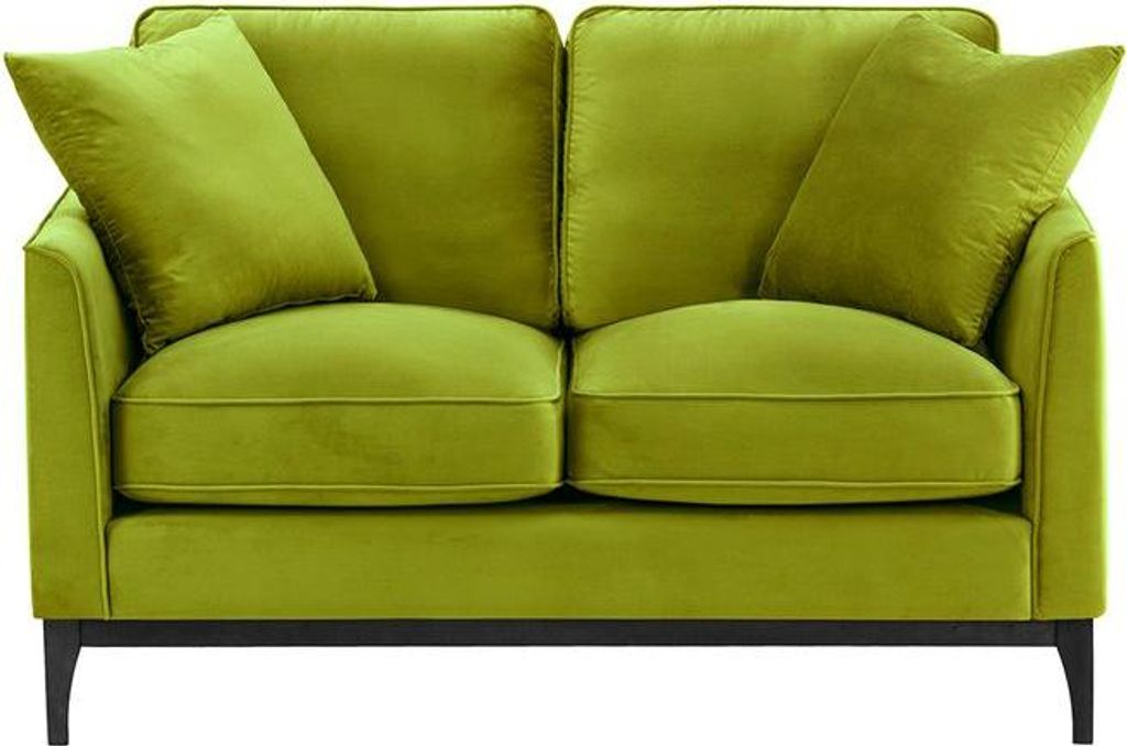 Zweisitzer-Sofa Linara-Velluto 9-black