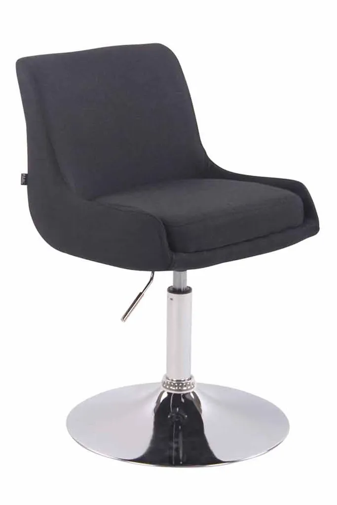 Fauteuil Lounger Club tissu noir : fini le mal de dos en restant assis