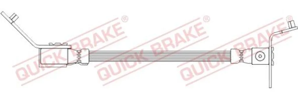 Flexible de frein QUICK BRAKE 26.700 OE 1378021 pour Ford Transit
