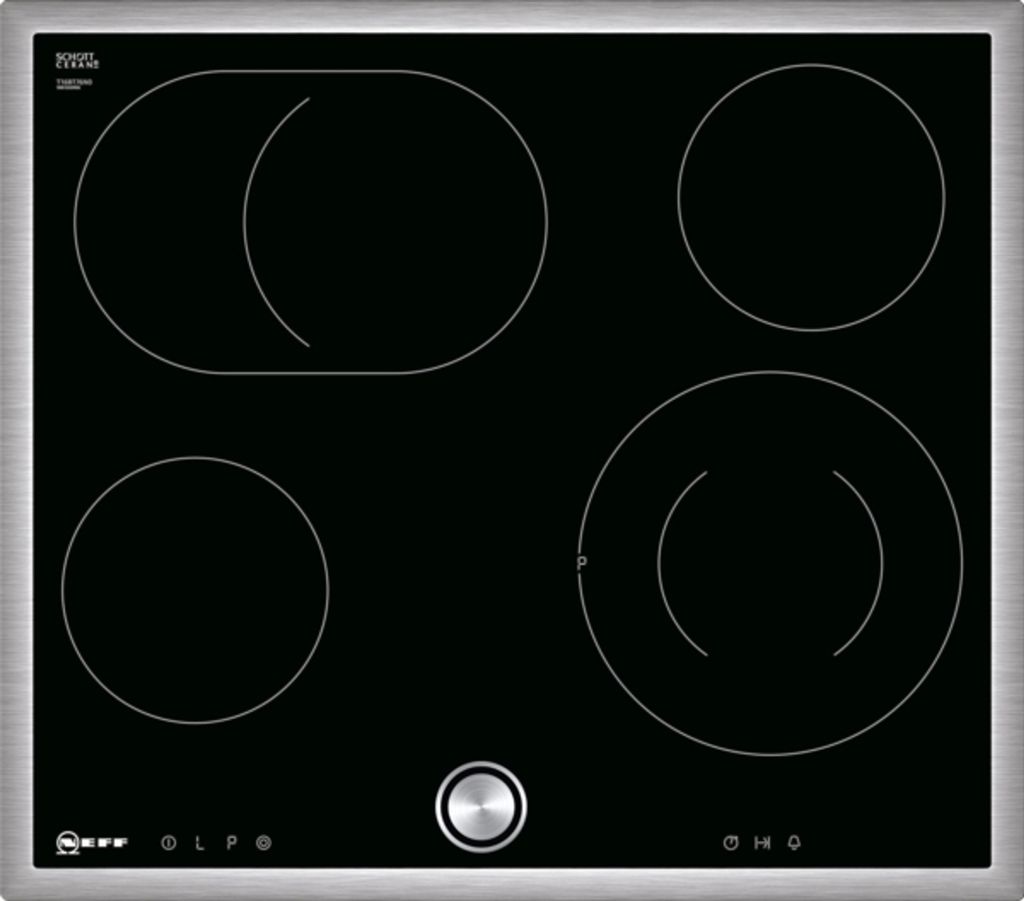 T16BT76N0 (TBT1676N), placa de cocina independiente (/acero Imagen del producto 
