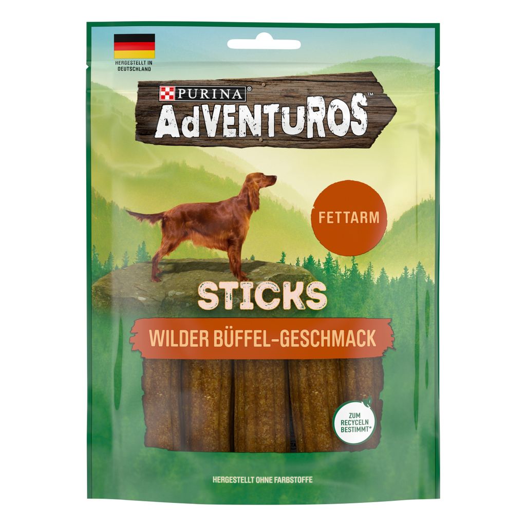 Purina Adventuros Sticks mit Büffel 120 g Produktbild 