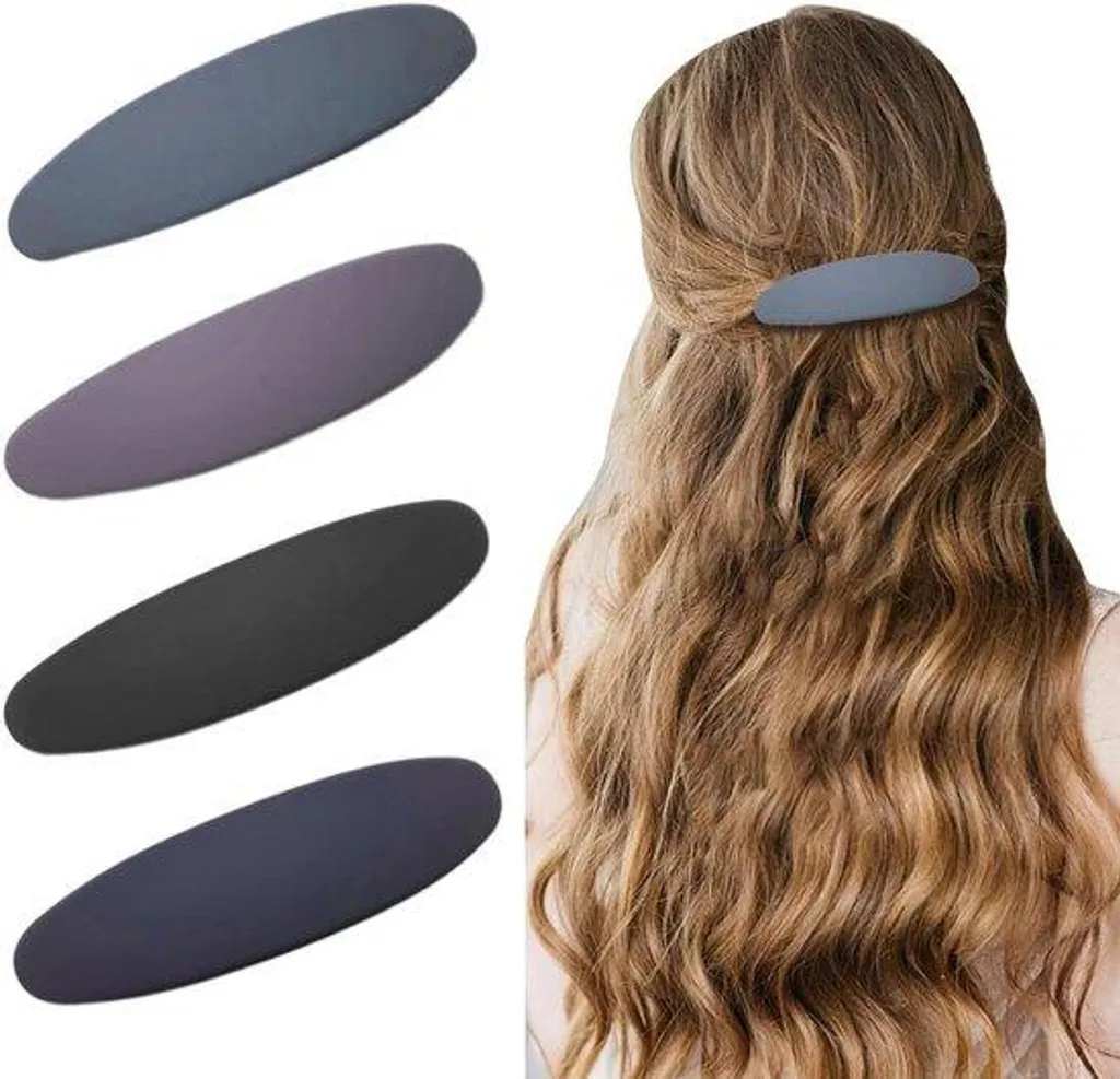 Pinces Cheveux pour Coiffure Rapide - Idéal Cheveux Mi-Longs et Bouclés Mat