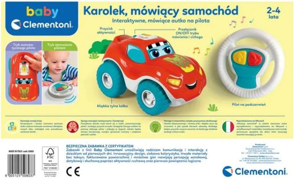 Voiture télécommandée premier âge pour développer la motricité - 7