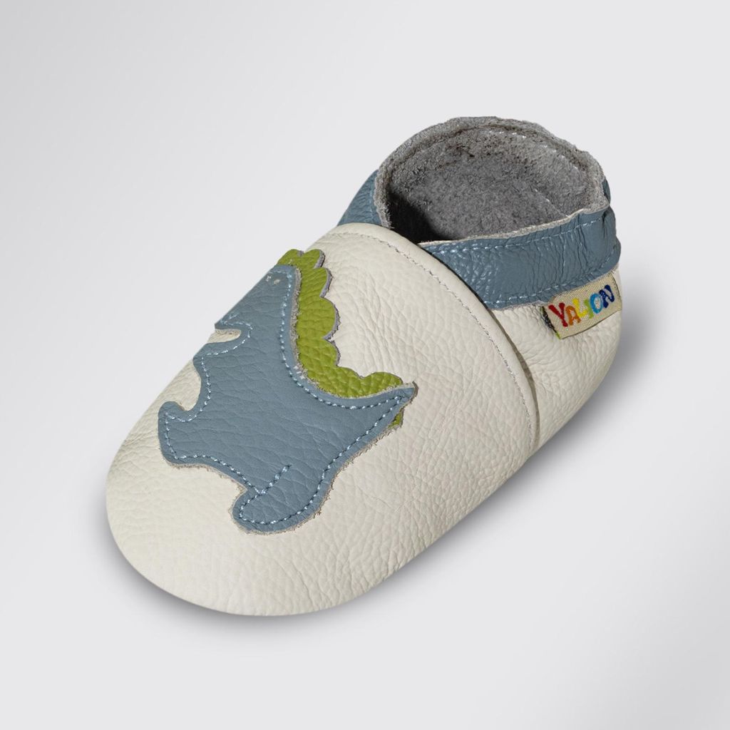 YALION Baby Krabbelschuhe weiches Leder Lauflernschuhe Produktbild 