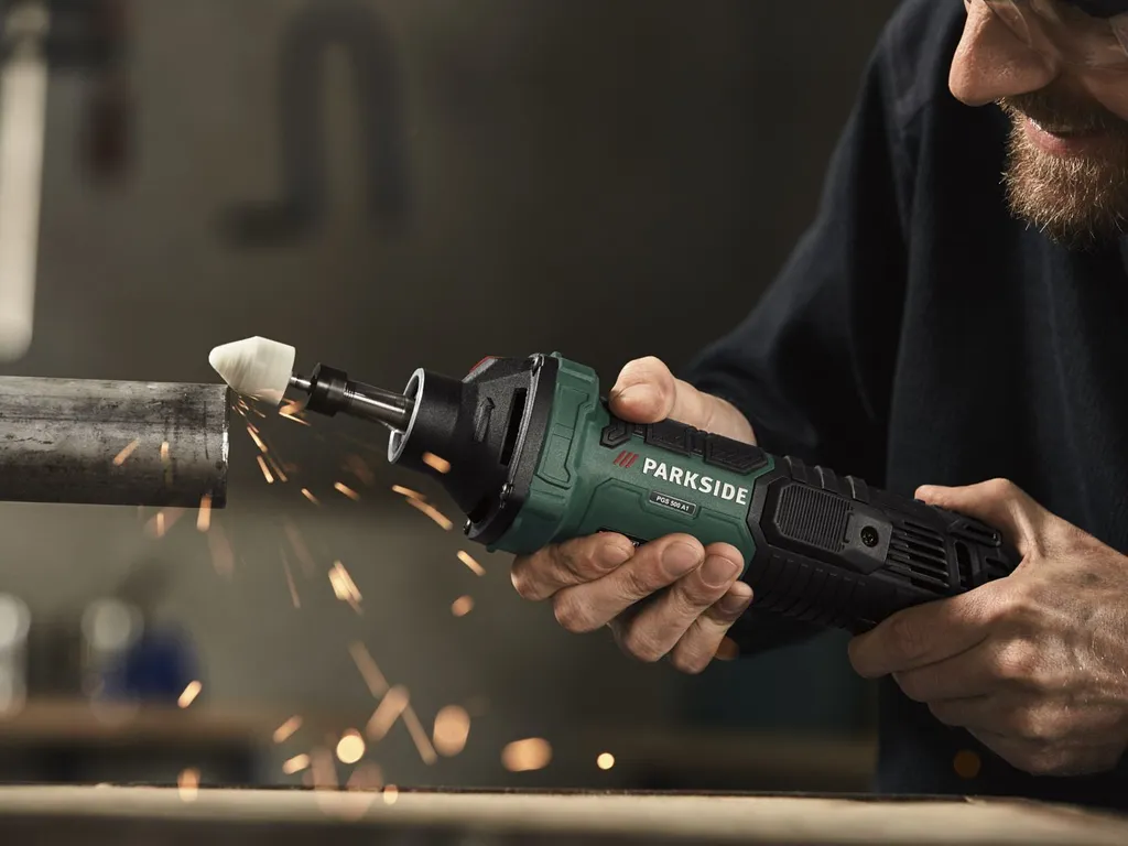 Meuleuse droite pour ponçage de précision et accès difficiles 500W