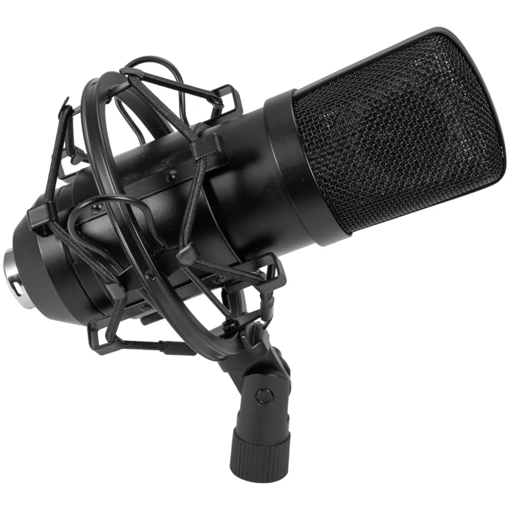 Microphone de Studio à Condensateur Omnitronic CM-78MK2 Cardioïde Or - 3