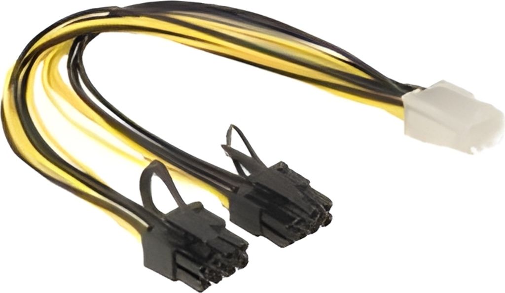 Delock Stromkabel - 8-poliger PCIe Power (6+2) Obrázek produktu 