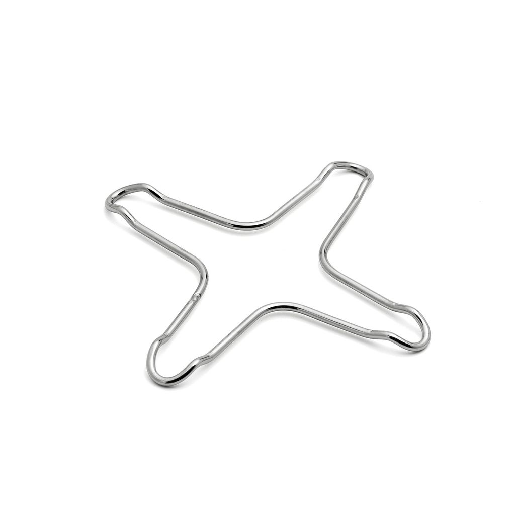 Karl Weis Croix de cuisinière à gaz, acier inoxydable, 12,5 Image du produit 