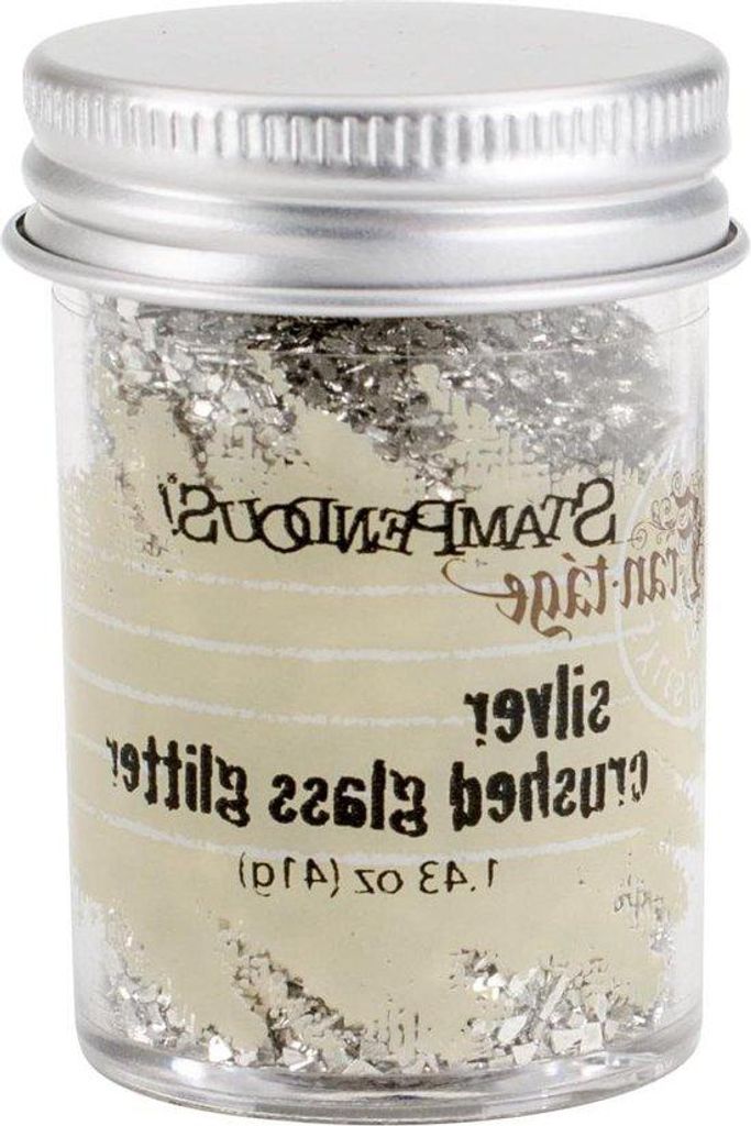Glitzerndes Silberglas 143 oz