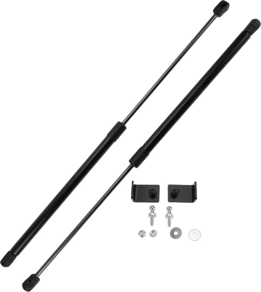 Stoßdämpfer für Subaru Forester SK 2019-2021 Front Hood Gasfeder Schwarz mit Montagehalterung, Dichtung 2Set