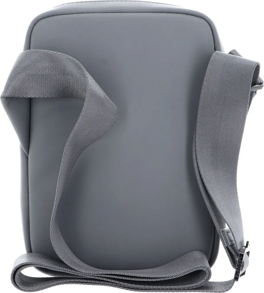 LACOSTE Sac Monument Gris Nomogramme - Vertical Camera Bag chic