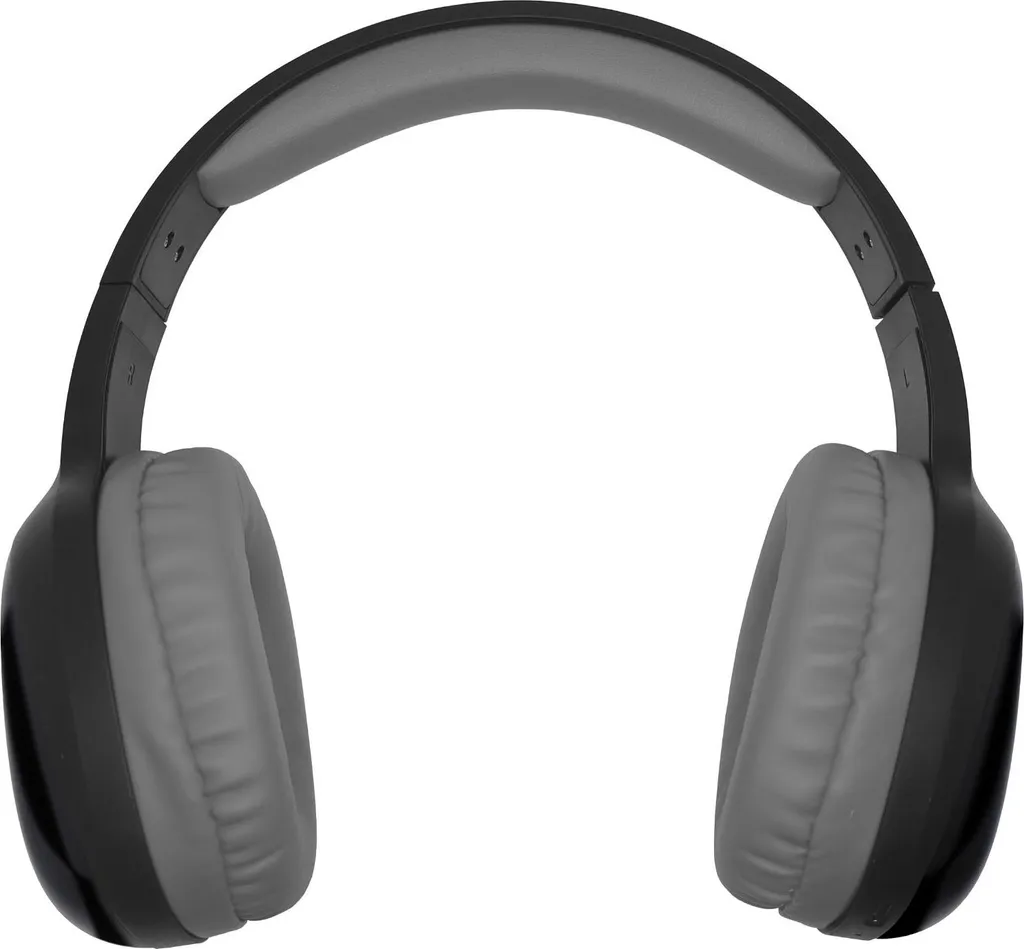 Casque Audio Bluetooth TECHMADE Noir - Serre-tête Réglable et Confortable