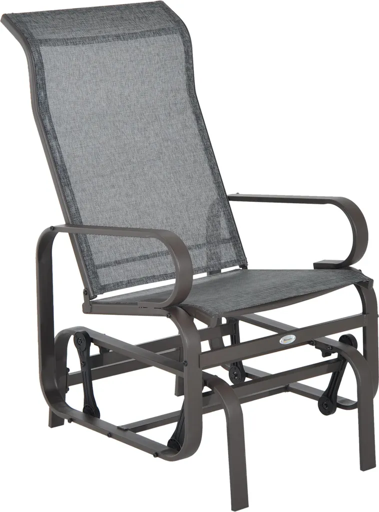 Balançoire de Jardin pour Terrasse et Balcon - Siège de Repos Ergonomique