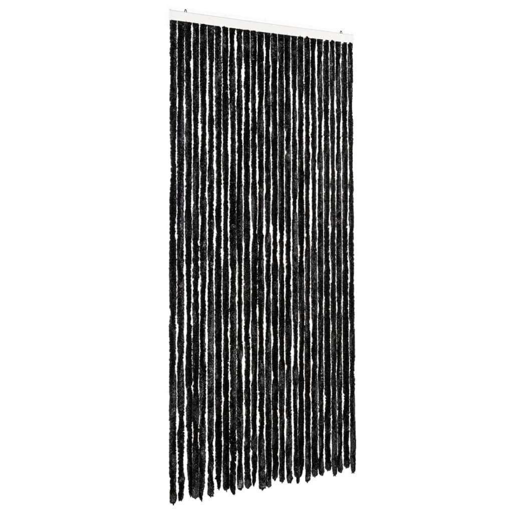 vidaXL Záves proti hmyzu antracit 118x220 cm šenil Obrázok produktu 