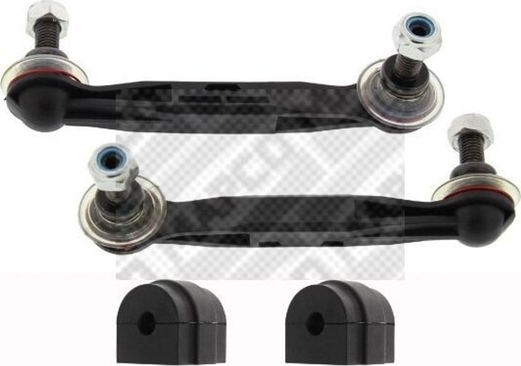 MAPCO 53999/1 Stabilisatorlager Reparatursatz für BMW X1 (E84) Hinten 13mm Gummilager