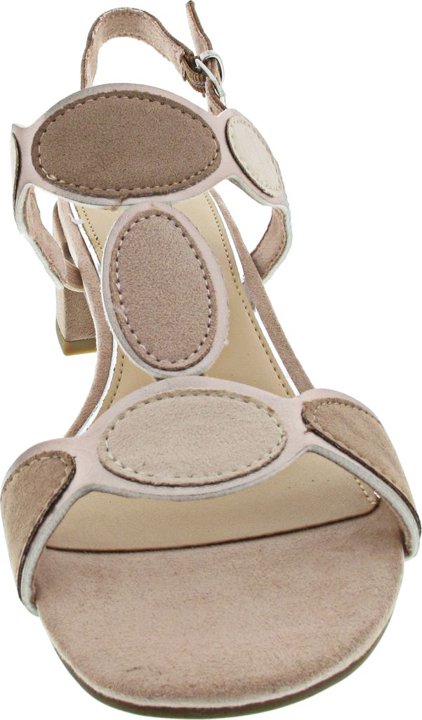 MARCO TOZZI Damen Sandale Textil Sandalette Metallic Produktbild 19