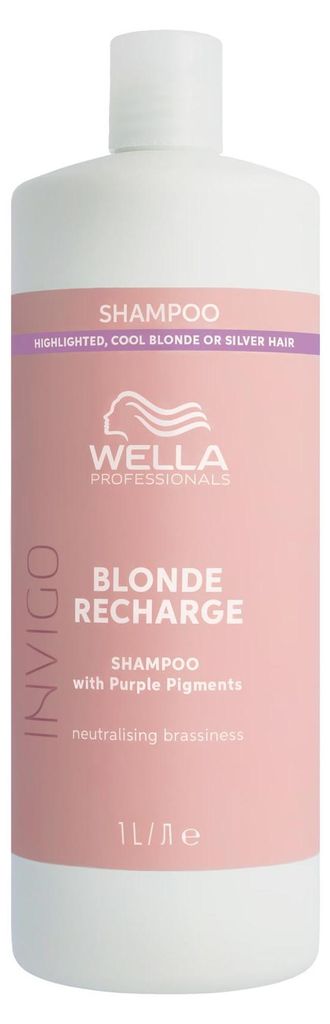 Wella Professionals Invigo Blonde Recharge Shampoo Produktbild 